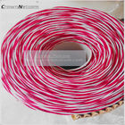 Cat3 Jumper Cable 0.5mm PVC Jacket Blue/Yellow Red/White Bare Copper/ Tinned Copper jumper wires