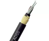 All dielectric loose tube outdoor adss fiber optical cable, optic fiber cable adss